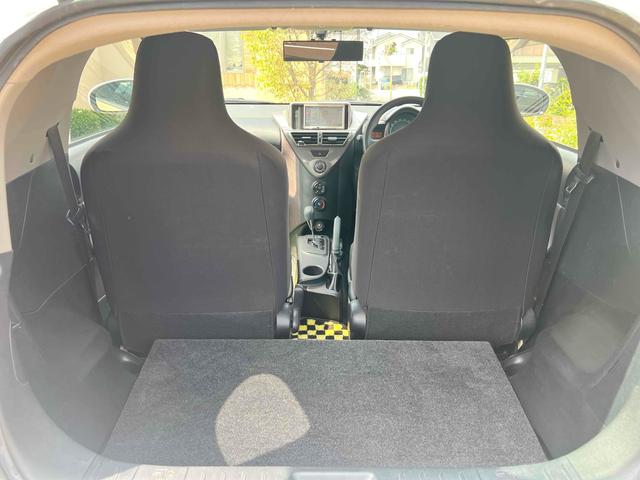ｉＱ １００Ｘ　２シーター　ＥＴＣ　ナビ　ＴＶ　アルミホイール　キーレスエントリー　電動格納ミラー　ＣＶＴ　衝突安全ボディ　ＡＢＳ　ＥＳＣ　ＣＤ　エアコン　パワーステアリング　パワーウィンドウ（18枚目）