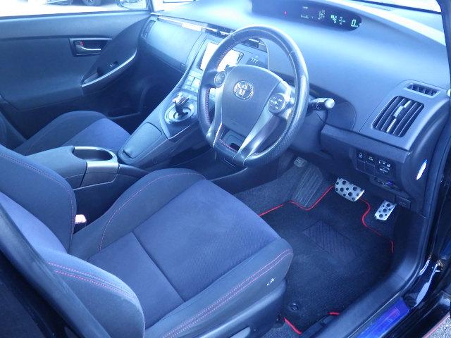 プリウス Ｓツーリングセレクション・Ｇ’ｓ　社外ナビ＆フルセグＴＶ／Ｂｌｕｅｔｏｏｔｈ／ＨＩＤヘッドライト／スマートキー／プッシュスタート／ＥＴＣ（15枚目）