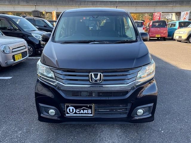 Ｎ－ＷＧＮカスタム Ｇ・Ａパッケージ　禁煙車／ドラレコ／ナビ＆ＴＶ／Ｂｌｕｅｔｏｏｔｈ／ＤＶＤ再生／バックモニター／スマートキー／プッシュスタート／ハーフレザー調シート／クルーズコントロール／純正アルミ／ＨＩＤヘッドライト（2枚目）