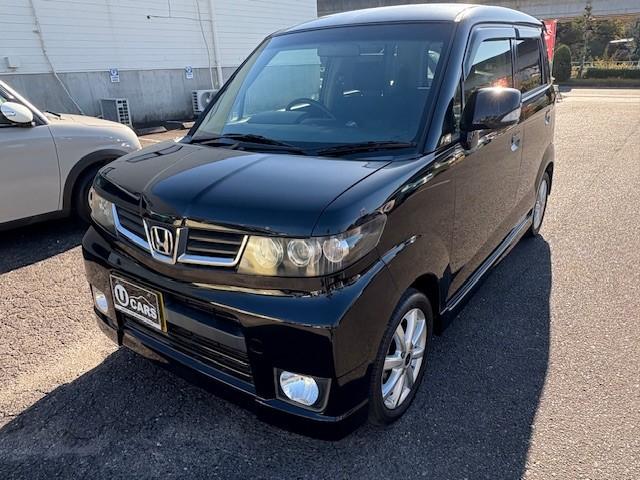 ゼストスパーク Ｗ　社外ナビ／ＨＩＤヘッドライト／ＥＴＣ／スマートキー／純正エアロ／純正アルミ（3枚目）