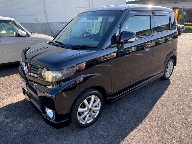 ゼストスパーク Ｗ　社外ナビ／ＨＩＤヘッドライト／ＥＴＣ／スマートキー／純正エアロ／純正アルミ（4枚目）