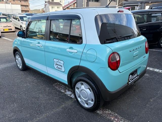 アルトラパン Ｓ　２トーンカラー／全方位モニター／純正ナビ／フルセグＴＶ／Ｂｌｕｅｔｏｏｔｈ／ＨＩＤヘッドライト／フォグライト／スマートキー／プッシュスタート／衝突軽減ブレーキ／ＥＴＣ／白ルーフ／アイドリングストップ（6枚目）