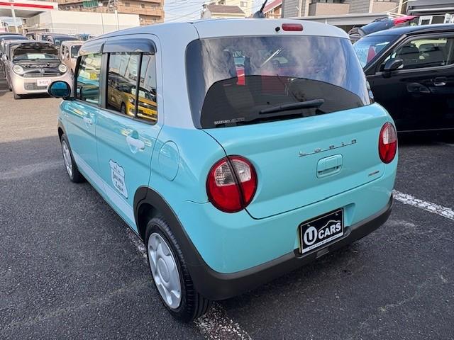 アルトラパン Ｓ　２トーンカラー／全方位モニター／純正ナビ／フルセグＴＶ／Ｂｌｕｅｔｏｏｔｈ／ＨＩＤヘッドライト／フォグライト／スマートキー／プッシュスタート／衝突軽減ブレーキ／ＥＴＣ／白ルーフ／アイドリングストップ（7枚目）