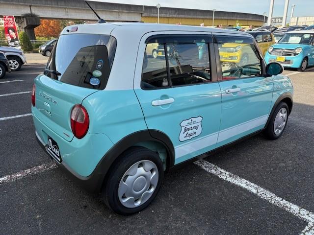 アルトラパン Ｓ　２トーンカラー／全方位モニター／純正ナビ／フルセグＴＶ／Ｂｌｕｅｔｏｏｔｈ／ＨＩＤヘッドライト／フォグライト／スマートキー／プッシュスタート／衝突軽減ブレーキ／ＥＴＣ／白ルーフ／アイドリングストップ（10枚目）