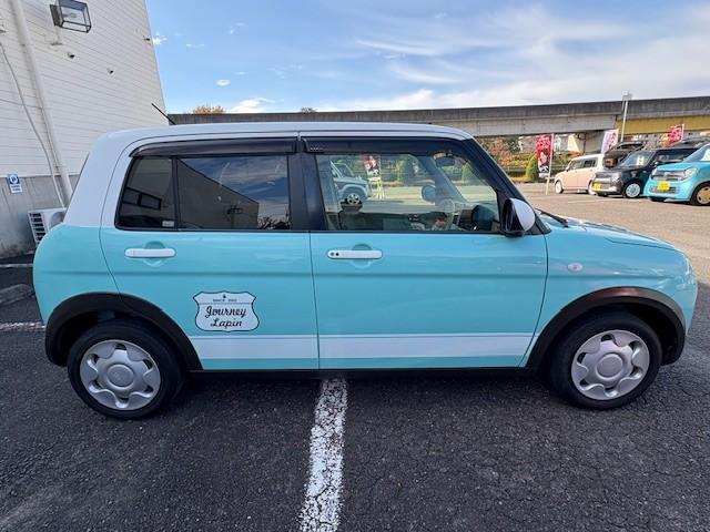 アルトラパン Ｓ　２トーンカラー／全方位モニター／純正ナビ／フルセグＴＶ／Ｂｌｕｅｔｏｏｔｈ／ＨＩＤヘッドライト／フォグライト／スマートキー／プッシュスタート／衝突軽減ブレーキ／ＥＴＣ／白ルーフ／アイドリングストップ（11枚目）