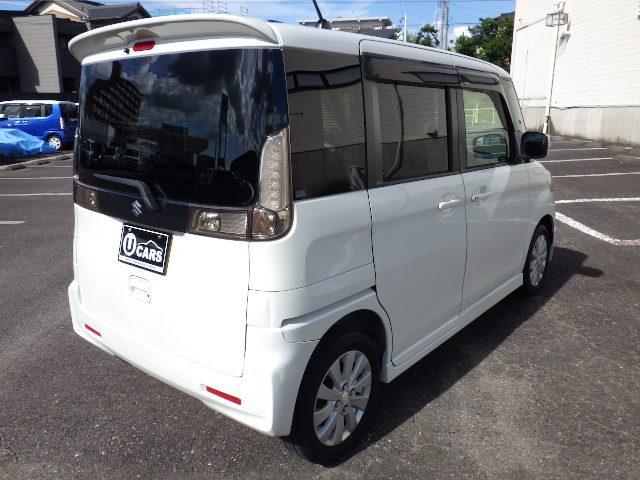 スペーシアカスタム XS ナビTV/パワースライド/HIDヘッドライト/スマートキー/プッシュスタート/純正アルミ/純正エアロ/後席サンシェード/アイドリングストップ/フォグライト(18枚目)