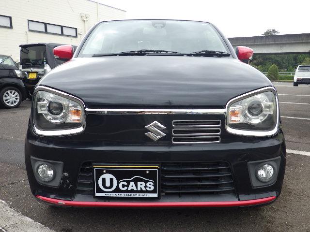 アルトターボＲＳ ベースグレード　シートヒーター　ＬＥＤヘッドライト　禁煙車　アルミホイール　アイドリングストップ　キーレスエントリー　スマートキー　オートライト　エアコン　エアバック　パワーウインドウ　パワーステアリング　軽自動車（5枚目）