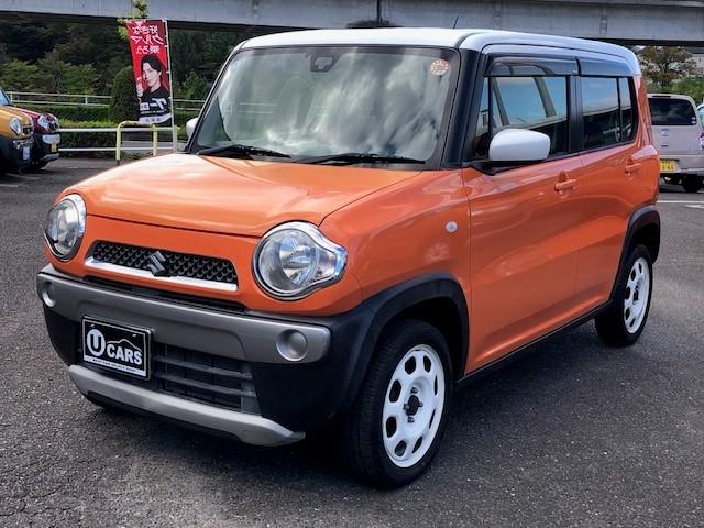 ハスラー G 禁煙車/ナビ&TV/ETC/シートヒーター/スマートキー/プッシュスタート/アイドリングストップ/DVD再生&CD(3枚目)