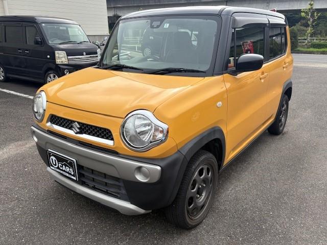 ハスラー Ｇ　社外ナビ　Ｂｌｕｅｔｏｏｔｈ　フルセグＴＶ　ＥＴＣ　レーダーブレーキ　シートヒーター　ツートンルーフ（3枚目）