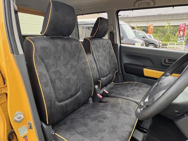 ハスラー Ｇ　社外ナビ　Ｂｌｕｅｔｏｏｔｈ　フルセグＴＶ　ＥＴＣ　レーダーブレーキ　シートヒーター　ツートンルーフ（34枚目）