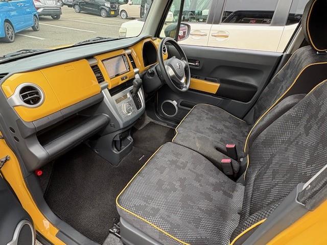 ハスラー Ｇ　社外ナビ　Ｂｌｕｅｔｏｏｔｈ　フルセグＴＶ　ＥＴＣ　レーダーブレーキ　シートヒーター　ツートンルーフ（35枚目）