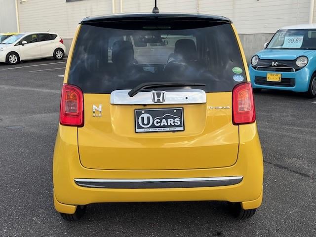 N-ONE プレミアム・Lパッケージ ナビ/Bluetooth/ステアリングスイッチ/ETC2.0/前後ドラレコ/ウッドコンビハンドル&ウッドパネル/HIDヘッドライト/スマートキー/純正AW(8枚目)