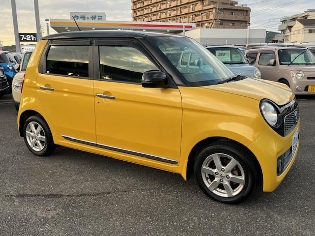 N-ONE プレミアム・Lパッケージ ナビ/Bluetooth/ステアリングスイッチ/ETC2.0/前後ドラレコ/ウッドコンビハンドル&ウッドパネル/HIDヘッドライト/スマートキー/純正AW(12枚目)