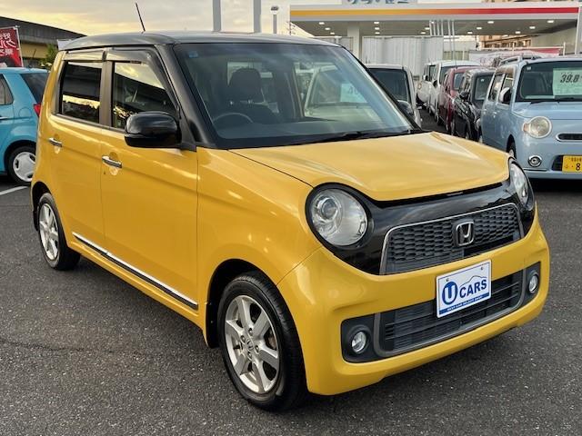 N-ONE プレミアム・Lパッケージ ナビ/Bluetooth/ステアリングスイッチ/ETC2.0/前後ドラレコ/ウッドコンビハンドル&ウッドパネル/HIDヘッドライト/スマートキー/純正AW(13枚目)