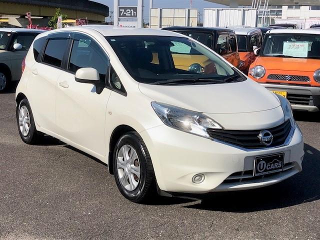 ノート Ｘ　エマージェンシーブレーキパッケージ　Ｂｌｕｅｔｏｏｔｈ／ＥＴＣ／レーダーブレーキ／レーンキープ／ナビ／ＣＤ・ＤＶＤ／スマートキー／プッシュスタート／アイドリングストップ（13枚目）