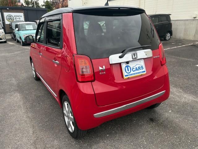 Ｎ－ＯＮＥ プレミアム　２トーンカラー／ブラックルーフ／ナビ／ドライブレコーダー／ＨＩＤヘッドライト／プッシュスタート／スマートキー／純正アルミ／アイドリングストップ（7枚目）