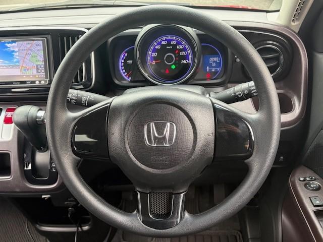 Ｎ－ＯＮＥ プレミアム　２トーンカラー／ブラックルーフ／ナビ／ドライブレコーダー／ＨＩＤヘッドライト／プッシュスタート／スマートキー／純正アルミ／アイドリングストップ（44枚目）