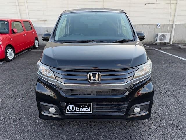 Ｎ－ＷＧＮカスタム Ｇ　ナビ／純正エアロ／オプションモデューロアルミ／バックモニター／ＥＴＣ／ＨＩＤヘッドライト／プッシュスタート／スマートキー／アイドリングストップ／横滑り防止／フォグライト／オートエアコン／ＰＶガラス（2枚目）