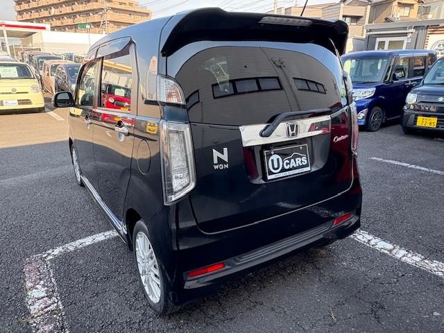 Ｎ－ＷＧＮカスタム Ｇ　ナビ／純正エアロ／オプションモデューロアルミ／バックモニター／ＥＴＣ／ＨＩＤヘッドライト／プッシュスタート／スマートキー／アイドリングストップ／横滑り防止／フォグライト／オートエアコン／ＰＶガラス（7枚目）