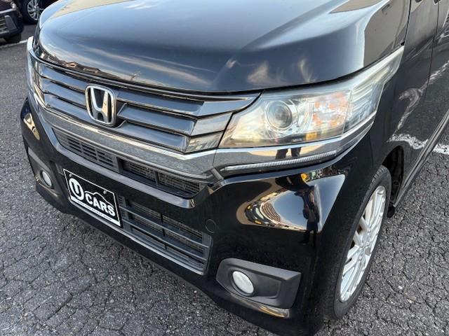 Ｎ－ＷＧＮカスタム Ｇ　ナビ／純正エアロ／オプションモデューロアルミ／バックモニター／ＥＴＣ／ＨＩＤヘッドライト／プッシュスタート／スマートキー／アイドリングストップ／横滑り防止／フォグライト／オートエアコン／ＰＶガラス（15枚目）