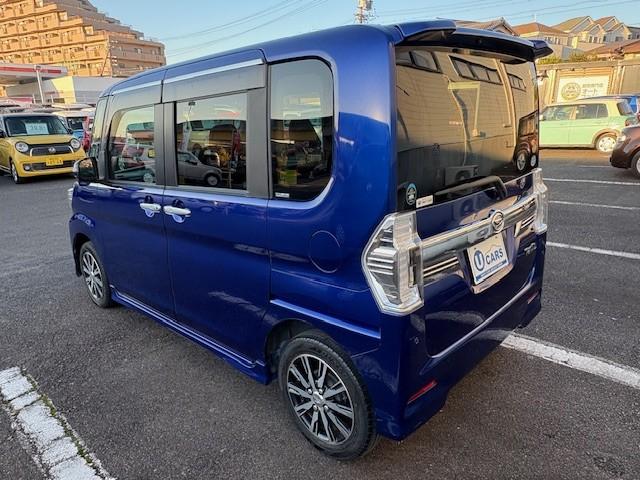 タント カスタムX トップエディションSAII ETC/バックカメラ/純正ナビ/パワースライド/スマートキー×2/半革調シート/プッシュスタートLEDライト/衝突軽減ブレーキ/純正アルミ/オートエアコン/アイドリングストップ(6枚目)