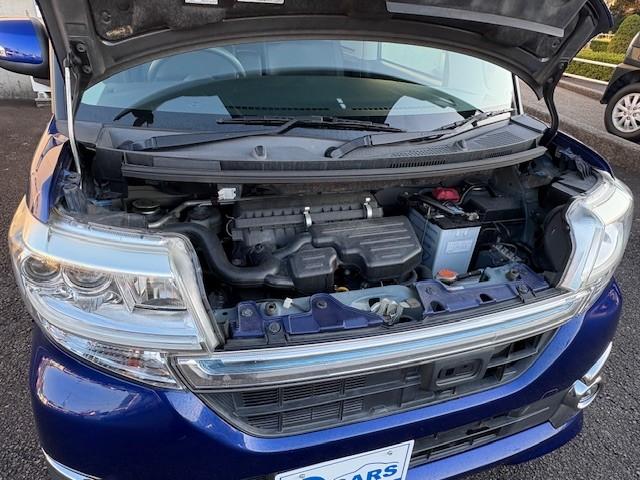 タント カスタムX トップエディションSAII ETC/バックカメラ/純正ナビ/パワースライド/スマートキー×2/半革調シート/プッシュスタートLEDライト/衝突軽減ブレーキ/純正アルミ/オートエアコン/アイドリングストップ(18枚目)