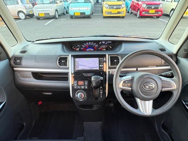 タント カスタムX トップエディションSAII ETC/バックカメラ/純正ナビ/パワースライド/スマートキー×2/半革調シート/プッシュスタートLEDライト/衝突軽減ブレーキ/純正アルミ/オートエアコン/アイドリングストップ(43枚目)