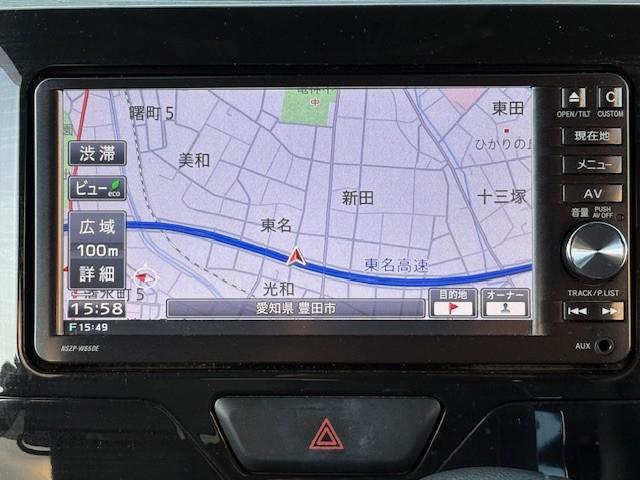 タント カスタムX トップエディションSAII ETC/バックカメラ/純正ナビ/パワースライド/スマートキー×2/半革調シート/プッシュスタートLEDライト/衝突軽減ブレーキ/純正アルミ/オートエアコン/アイドリングストップ(45枚目)