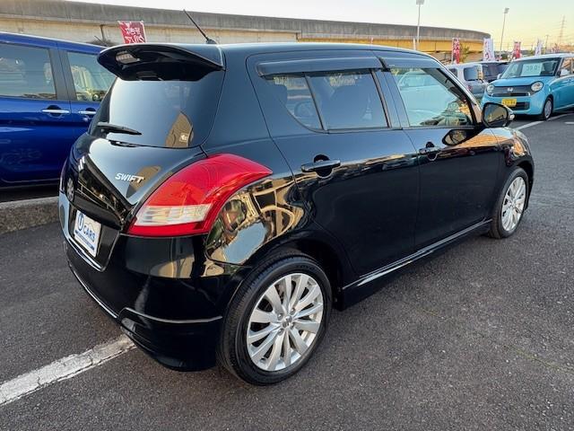 スイフト RS ナビTV/HIDヘッドライト/プッシュスタート/スマートキー/純正エアロ/純正アルミ/ステアリングスイッチ/フォグライト/オートエアコン(10枚目)