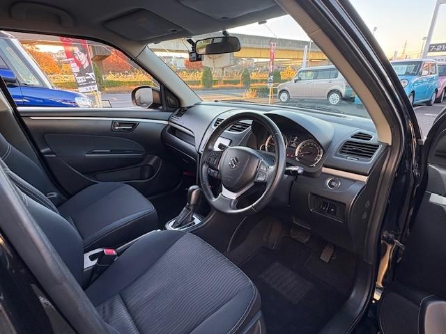 スイフト RS ナビTV/HIDヘッドライト/プッシュスタート/スマートキー/純正エアロ/純正アルミ/ステアリングスイッチ/フォグライト/オートエアコン(34枚目)