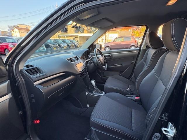 スイフト RS ナビTV/HIDヘッドライト/プッシュスタート/スマートキー/純正エアロ/純正アルミ/ステアリングスイッチ/フォグライト/オートエアコン(36枚目)