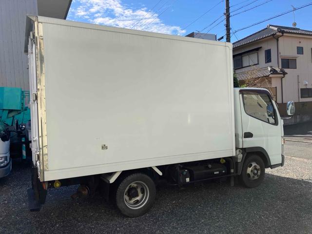 キャンター 中温冷凍車ー5C°東プレ荷台箱 サーモキング冷凍機 レンタアップ 左開口部サイズW820H1620 リア観音開きサイズW1750H1790(4枚目)