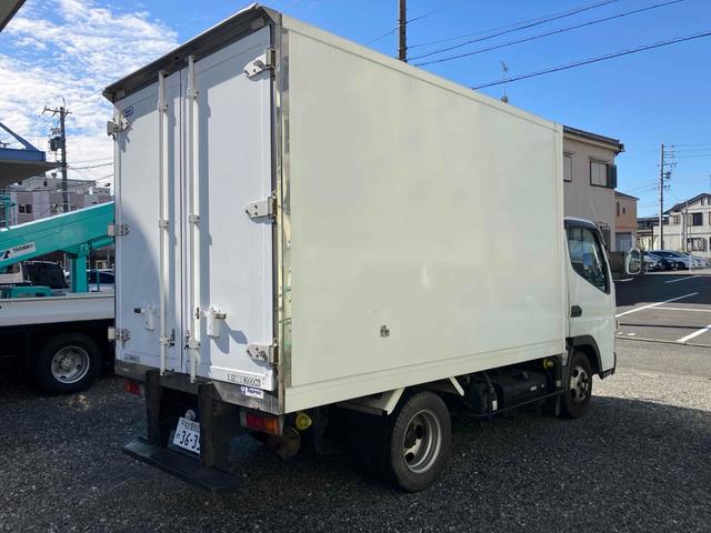 キャンター 中温冷凍車ー5C°東プレ荷台箱 サーモキング冷凍機 レンタアップ 左開口部サイズW820H1620 リア観音開きサイズW1750H1790(5枚目)