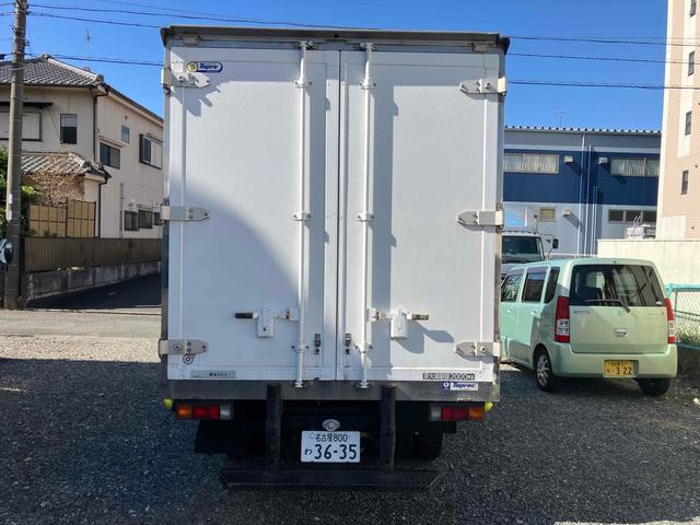 キャンター 中温冷凍車ー5C°東プレ荷台箱 サーモキング冷凍機 レンタアップ 左開口部サイズW820H1620 リア観音開きサイズW1750H1790(6枚目)