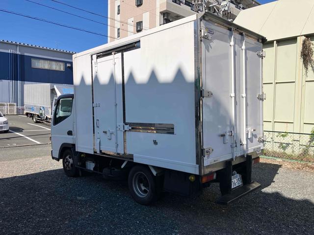 キャンター 中温冷凍車ー5C°東プレ荷台箱 サーモキング冷凍機 レンタアップ 左開口部サイズW820H1620 リア観音開きサイズW1750H1790(9枚目)