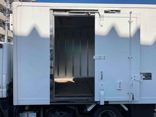 キャンター 中温冷凍車ー5C°東プレ荷台箱 サーモキング冷凍機 レンタアップ 左開口部サイズW820H1620 リア観音開きサイズW1750H1790(10枚目)