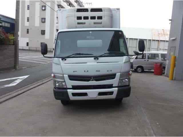 キャンター 　ワイドロング高床ディーゼルターボ　後輪ダブル　ロング中温冷凍車トプレ新明和マルチパワーゲート３．１ｔ積スタンバイモーター内寸５４００Ｘ幅２０５０Ｘ高１９９０（4枚目）