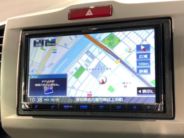 フリード Gジャストセレクション 禁煙 1年保証 ナビ フルセグ Rカメラ CD録音 BTaudio DVD ETC HID 両側電動ドア アルミ スマートキー 盗難防止装置 整備記録簿(5枚目)