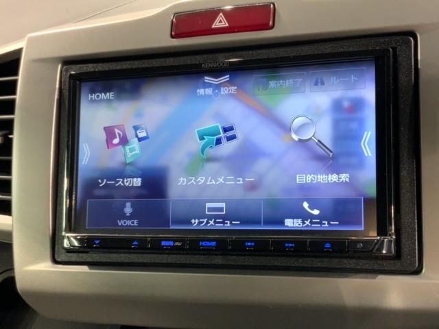 フリード Gジャストセレクション 禁煙 1年保証 ナビ フルセグ Rカメラ CD録音 BTaudio DVD ETC HID 両側電動ドア アルミ スマートキー 盗難防止装置 整備記録簿(40枚目)