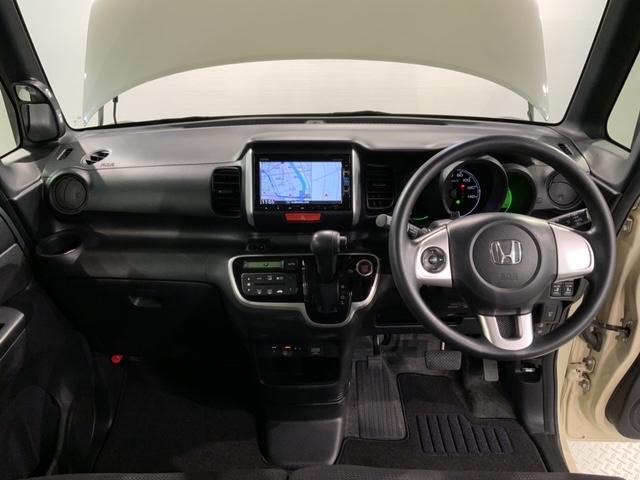 N-BOX G・Lパッケージ いまコレ+新品マット付 あんしんPKG 1年保証 ナビVXM-165VFi TV Rカメラ CD録音 BTオ-ディオ DVD ETC HID VSA スマ-トキ- 盗難防止装置 整備記録簿 AAC(9枚目)