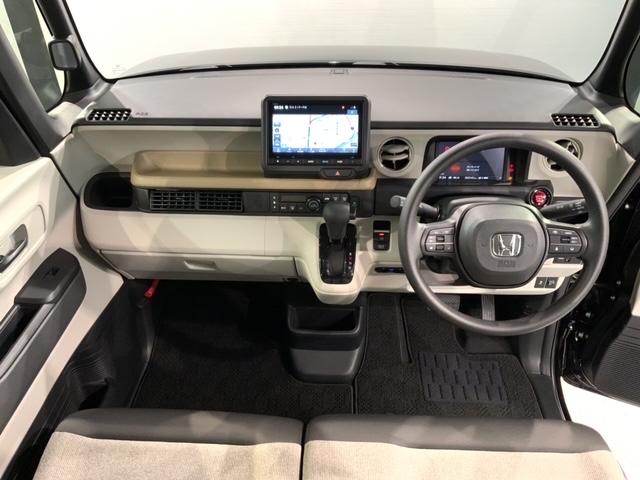 Ｎ－ＢＯＸ ベースグレード　禁煙試乗車新車保証継承ＢＴａｕｄｉｏ８ｉｎナビＲカメラＬＥＤシートヒーターＥＴＣクルコンＶＳＡサイドエアバッグ片側電動ドア　ＢＬＵＥＴＯＯＴＨ　衝突軽減システム　スマートキ－　車線維持支援システム（8枚目）