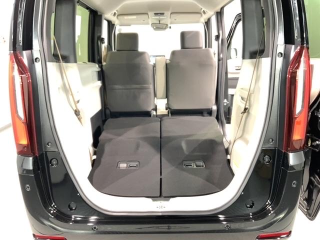 Ｎ－ＢＯＸ ベースグレード　禁煙試乗車新車保証継承ＢＴａｕｄｉｏ８ｉｎナビＲカメラＬＥＤシートヒーターＥＴＣクルコンＶＳＡサイドエアバッグ片側電動ドア　ＢＬＵＥＴＯＯＴＨ　衝突軽減システム　スマートキ－　車線維持支援システム（18枚目）