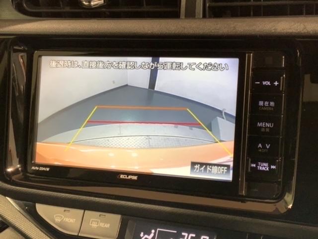 アクア G 1年保証 ナビ TV Rカメラ BTオ-ディオ DVD ETC 横滑り防止 シ-トヒ-タ- クルコン スマ-トキ- スペアキー 盗難防止装置 整備記録簿 ドアバイザ- AAC Wエアバッグ 地デジ(5枚目)