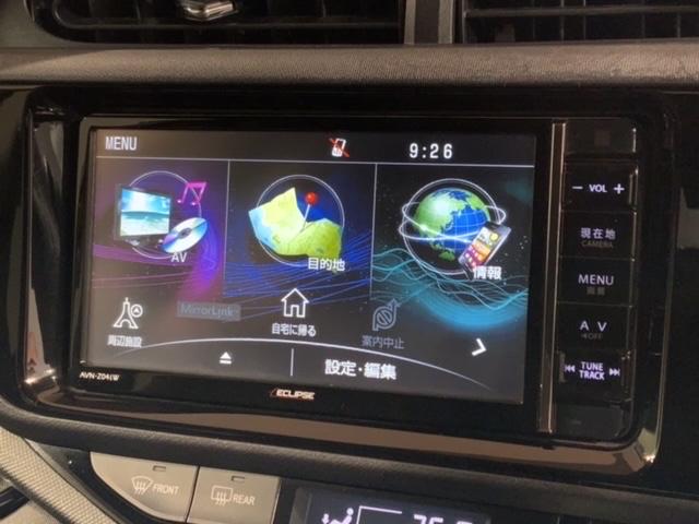 アクア G 1年保証 ナビ TV Rカメラ BTオ-ディオ DVD ETC 横滑り防止 シ-トヒ-タ- クルコン スマ-トキ- スペアキー 盗難防止装置 整備記録簿 ドアバイザ- AAC Wエアバッグ 地デジ(39枚目)