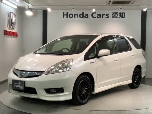 フィットシャトルハイブリッド ハイブリッド・スマートセレクションファインライン 禁煙ワンオ-ナ- 1年保証 ナビ DVD フルセグ Rカメラ ETC クルコン シ-トヒ-タ- HIDオ-トライト フォグライト 社外アルミ スマ-トキ- ドアバイザ- 取説 整備記録簿(46枚目)