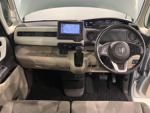 Ｎ－ＢＯＸ Ｇ・Ｌターボホンダセンシング　禁煙　最長５年保証　ナビ　ＢＴａｕｄｉｏ　Ｒカメラ　両側電動ドア　ＥＴＣ　クルコン　ＬＥＤオ－トライト　整備記録簿　ドアバイザ－　フロアマット　スマ－トキ－　衝突軽減ブレ－キ（9枚目）