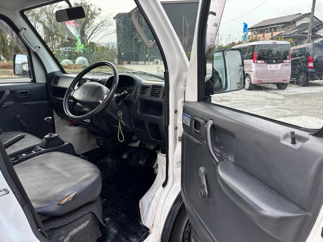 キャリイトラック ＫＵ　エアコン・パワステ３方開校（14枚目）