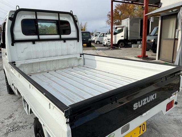 キャリイトラック ＫＵ　エアコン・パワステ３方開校（25枚目）
