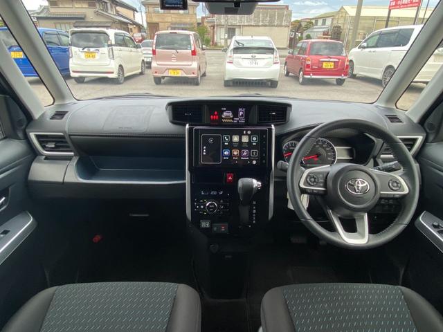 ルーミー カスタムＧ　ユーザー買取車　純正９インチディスプレイオーディオ　フルセグ　バックモニター　両側電動スライドドア　ＬＥＤヘッドライト　ＥＴＣ　社外前後ドラレコ　アダプティブクルーズコントロール　ワンオーナー（4枚目）