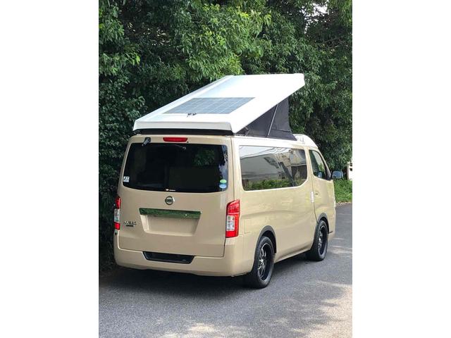 ＮＶ３５０キャラバンバン 　キャンピングカーバンテックＤｉａｒｉｏＰｏｐ　スライドドア　ベッド２段　キッチン　シンク　電子レンジ　２０００Ｗインバーター　ソラーパネル　パナソニックＣＮ－Ｒ３３０ナビＴＶ（8枚目）